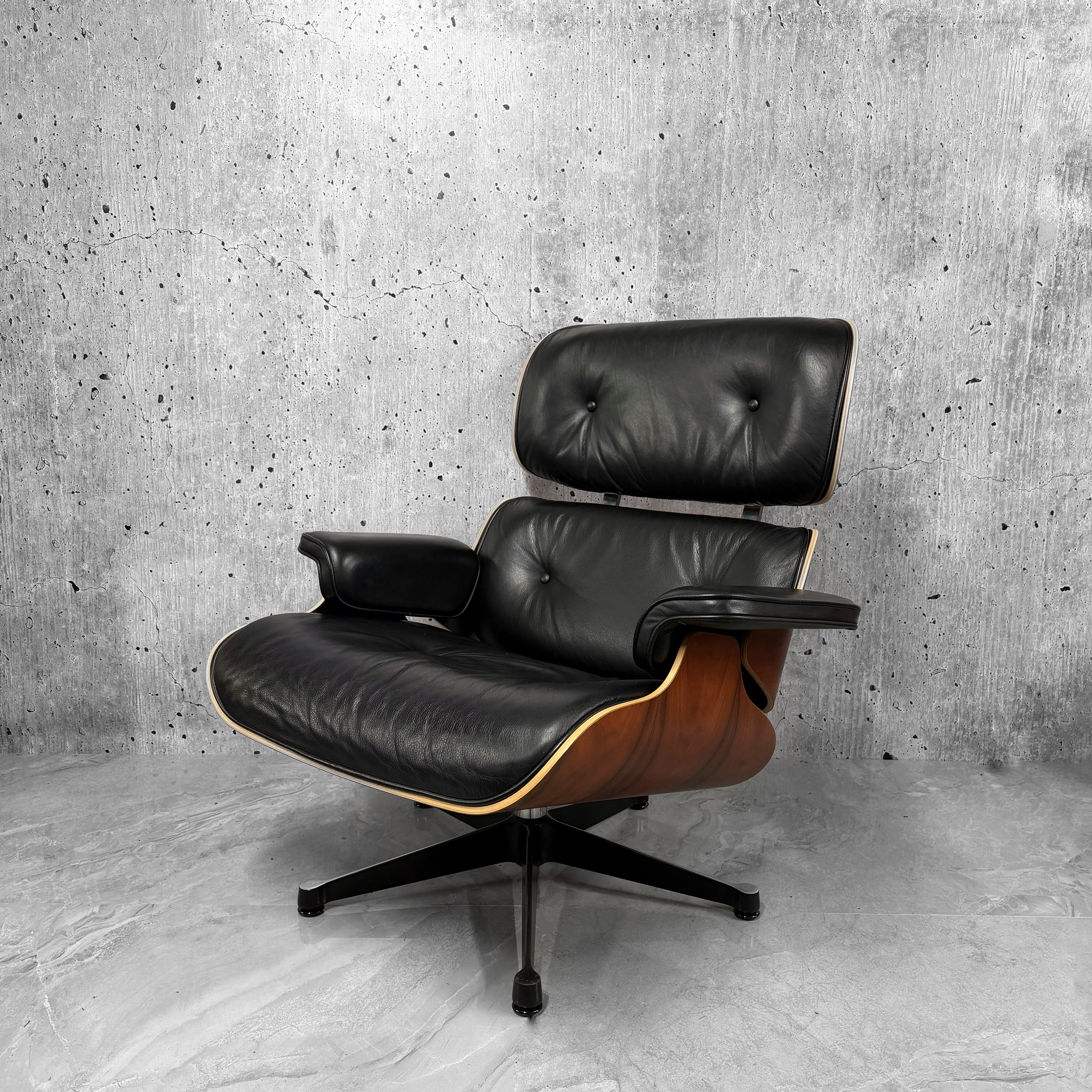Vitra Eames 670 Lounge Chair Only Santos Palisinder Black Preloved