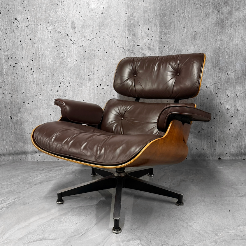 Herman Miller Eames 670 Lounge Chair Rosewood Brown Vintage