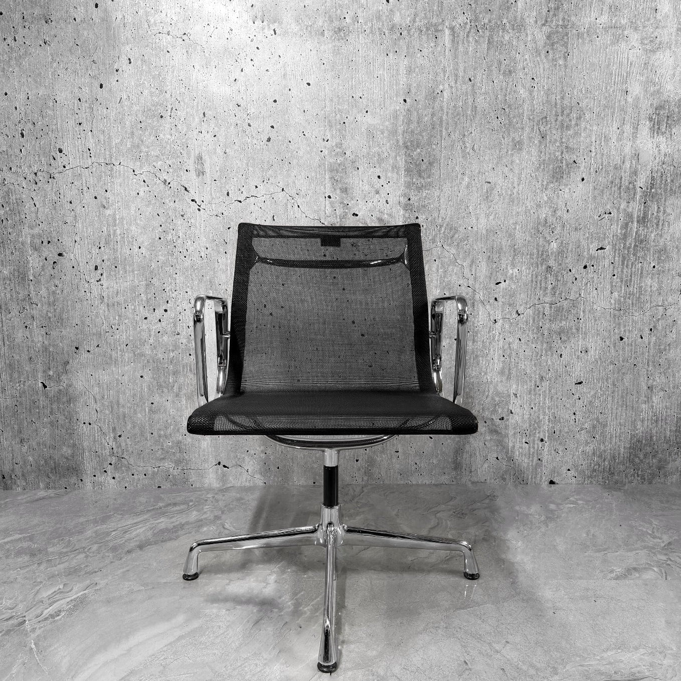 Vitra Eames EA108 Black Netweave