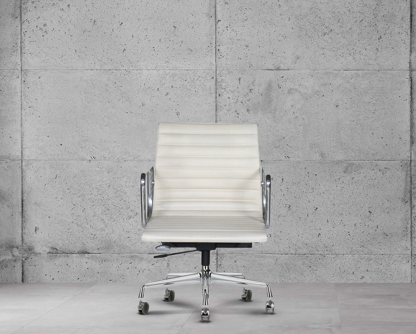 Vitra Eames EA117 Ribbed Lowback Office Chair