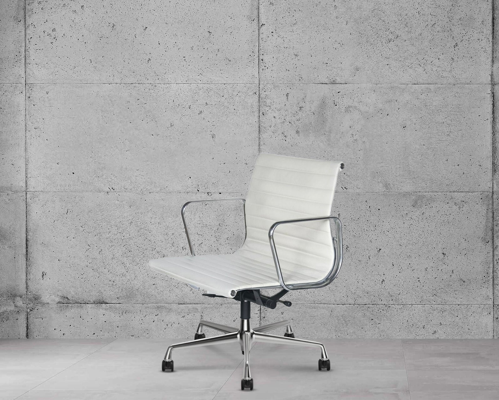 Vitra Eames EA117 Ribbed Lowback Office Chair