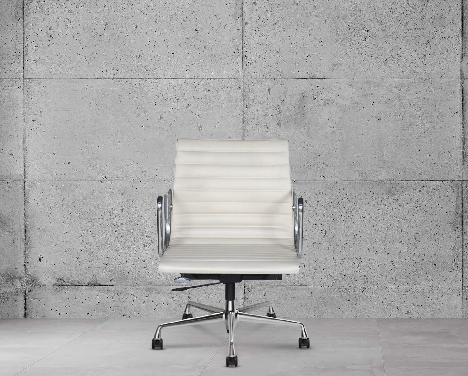 Vitra Eames EA117 Ribbed Lowback Office Chair