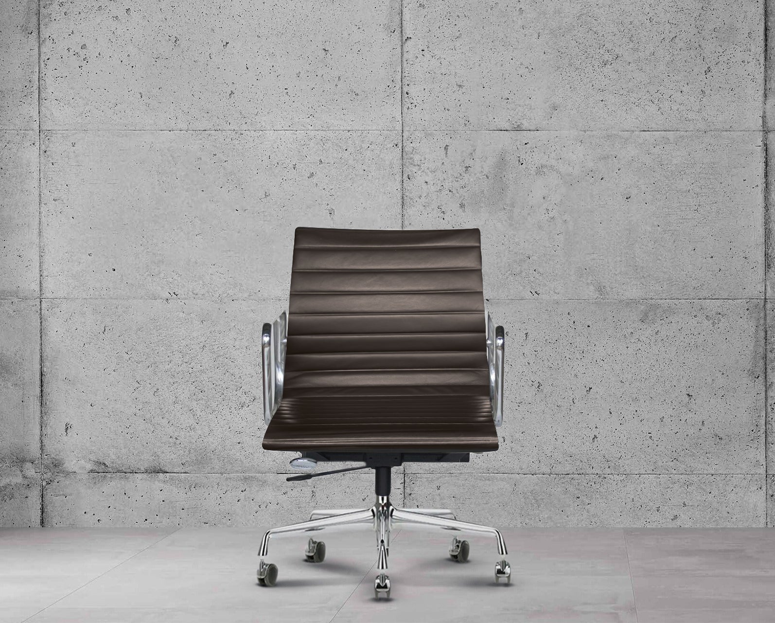 Vitra Eames EA117 Ribbed Lowback Office Chair