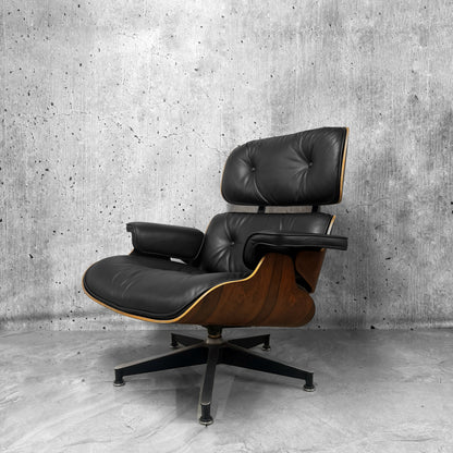 Vintage 1969 Herman Miller Eames 670 Lounge Chair & Ottoman Brazilian Rosewood