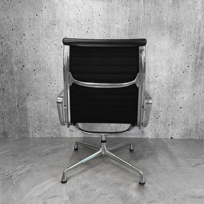 Vitra Eames EA116 Lounge Chair Black Leather