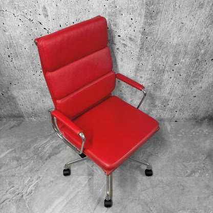 Vitra Eames EA219 Leather Highback Softpad Office Chair Refurbished