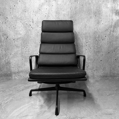 Vitra Eames EA222 Lounge Chair Black Leather 2025 New Condition