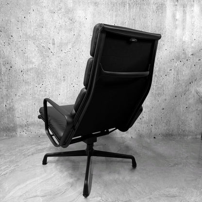 Vitra Eames EA222 Lounge Chair Black Leather 2025 New Condition