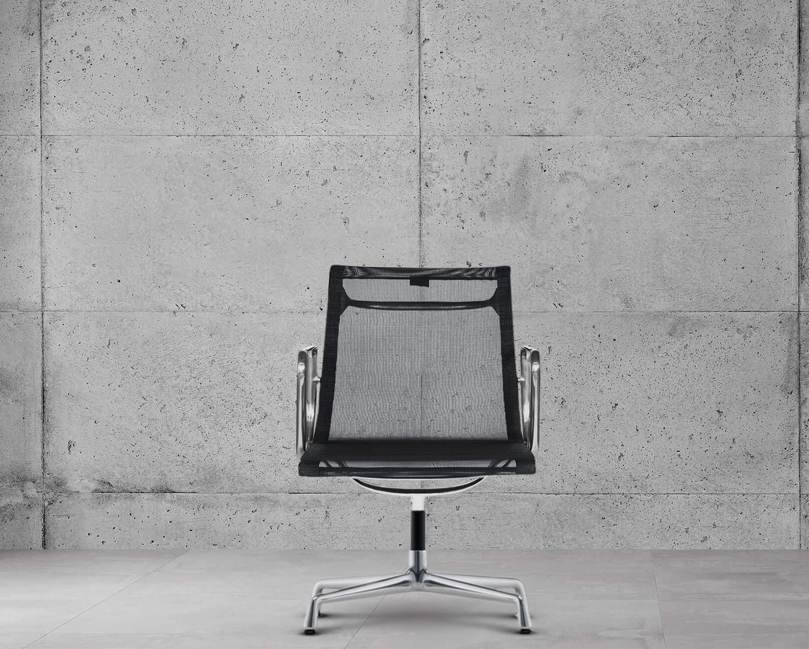 Vitra Eames EA107 Black Netweave